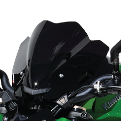 ERMAX Nose Sport Windscreen Kawasaki Z1000 '14-'20 (27cm) Light Black 030303087