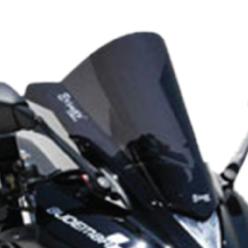 ERMAX Aeromax Windscreen Yamaha YZF-R3 '15-'19 Light Black 070203127