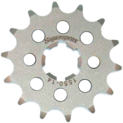 SUPERSPROX Front Sprocket (Made in Czech Repl) Yamaha FZ16 CST-1550-15T 428