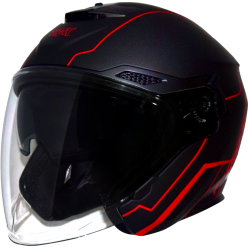 TRAX TG263 Matt Black/Red-G1 [PSB APPROVED]