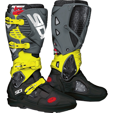 SIDI Off Road Boots Crossfire 3 SRS Limited Edition Black/Yellow/Fluo Grey