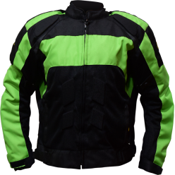TRAX Jacket SLT-0327 Mesh Black/Green