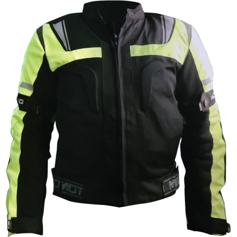 MOTERO Jacket SLD-623 Lady Black/Fluo-Yellow