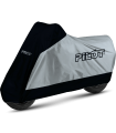 PILOT Motorcycle Cover 210D Silver/Black 4XL 750cc w/ Bag