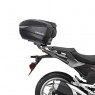 SHAD Top Case SH58X (Expanable Concept) Black w/ Carbon Cover