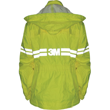 [READY TO ORDER] 3M Rainwear Scotchlite Reflective Raincoat Gen-2.1 Yellow