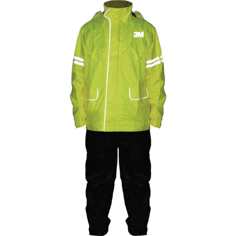[READY TO ORDER] 3M Rainwear Scotchlite Reflective Raincoat Gen-2.1 Yellow