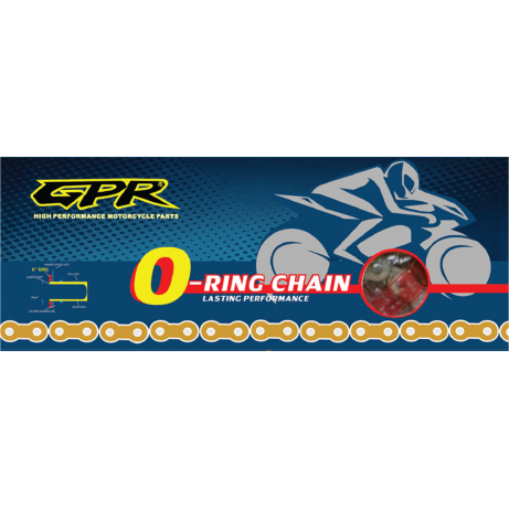 GPR Chain O-Ring (Gold)