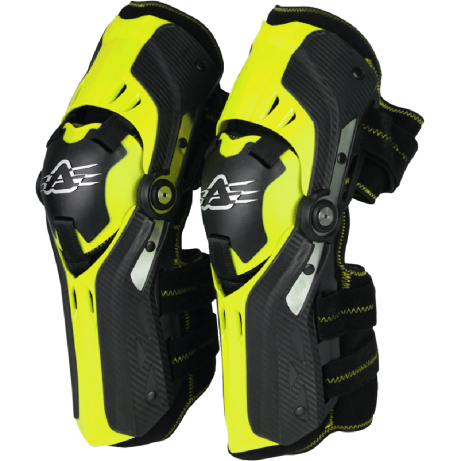 ACERBIS Protective Gear Knee Guard Gorilla Black/Yellow