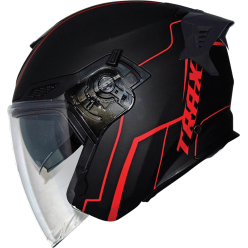 TRAX TG263E Matt Black/Red-G1 [PSB APPROVED]