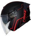 TRAX TG263E Matt Black/Red-G1 [PSB APPROVED]