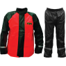 [READY TO ORDER] TRAX Rainsuit TE-10 Black/Red