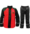 [READY TO ORDER] TRAX Rainsuit TE-10 Black/Red