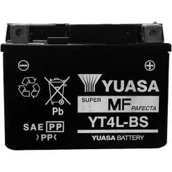 YUASA Motorcycle Battery YT4L-BS (V) CP