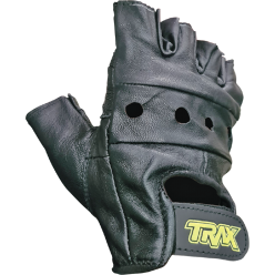 TRAX Gloves GL330 Half Leather Black