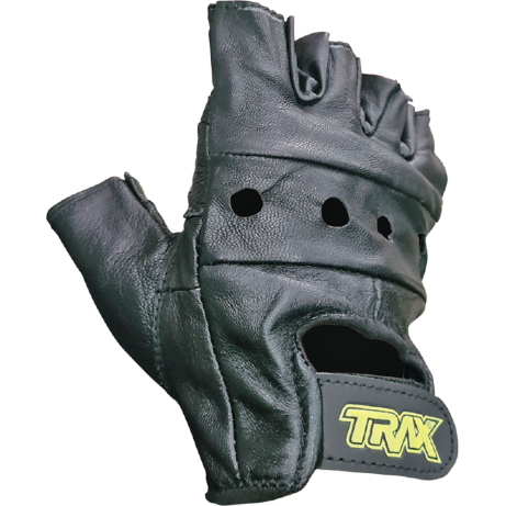 TRAX Gloves GL330 Half Leather Black