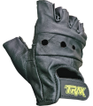TRAX Gloves GL330 Half Leather Black