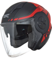 TRAX T735 Matt Black/Red-G2 [PSB APPROVED]