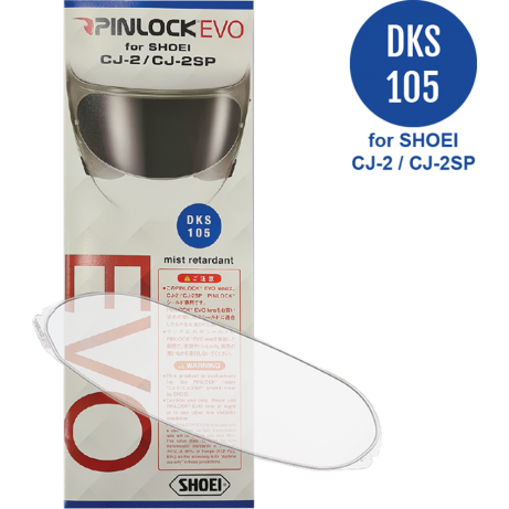 [READY TO ORDER] PINLOCK EVO Sheet Lens DKS105 For SHOEI CJ-2 / CJ-2SP