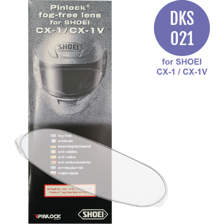 [READY TO ORDER] PINLOCK EVO Sheet Lens DKS021 For SHOEI CX-1 / CX-1V