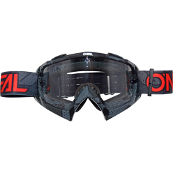 O'NEAL Goggles B-10 Camo V22 Black/Red Clear