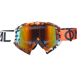 O'NEAL Goggles B-10 Pixel Orange/White Radium Red