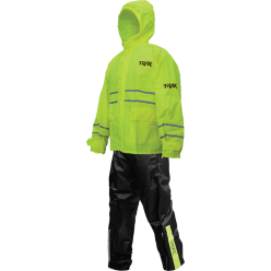[READY TO ORDER] TRAX Rainsuit PU10 Yellow/Black