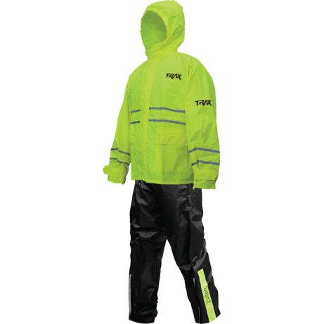 [READY TO ORDER] TRAX Rainsuit PU10 Yellow/Black