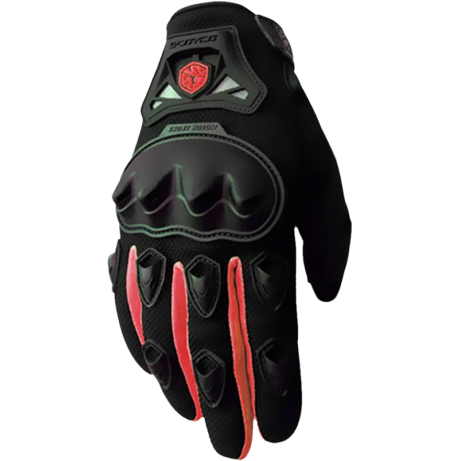 SCOYCO Gloves MC-29 Mesh Red