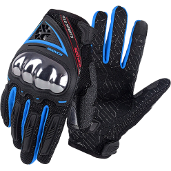 SCOYCO Gloves MC44 w/ Knuckles Black