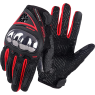 SCOYCO Gloves MC44 w/ Knuckles Red