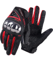 SCOYCO Gloves MC44 w/ Knuckles Red