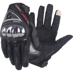 SCOYCO Gloves MC44 w/ Knuckles Blue