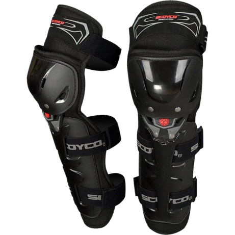 SCOYCO Protective Gear K11/H11 Knee & Elbow Protector Black