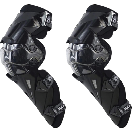 SCOYCO Protective Gear K12 Knee & Elbow Protector Black