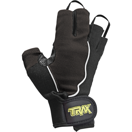 TRAX Gloves SLC-461 Half Bicycle Black