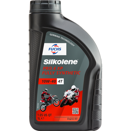 FUCHS SILKOLENE 4T Oil Pro-4 XP 10W40 Fully Synthetic (10 x 1 liter)