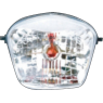 Headlamp Comp HLC-WAVE125-O Honda WAVE 125 DIAMOND-RED/BLUE