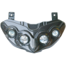 Headlamp Comp HCL-YG-H0046-CARBON Gilera RUNNER 3 '07 CARBON