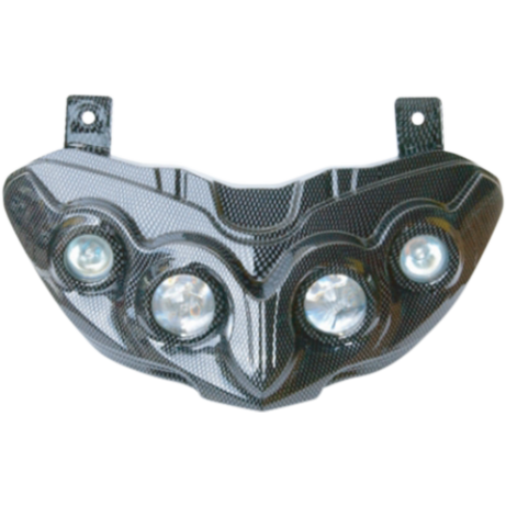 Headlamp Comp HCL-YG-H0046-CARBON Gilera RUNNER 3 '07 CARBON