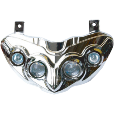 Headlamp Comp HCL-YG-H0046-CHROME Gilera RUNNER 3 '07 CHROME