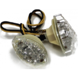 Winker Lamp WK-ST172 Honda CBR600, LED CLEAR (COWLING) PAIR