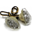 Winker Lamp WK-ST172 Honda CBR600, LED CLEAR (COWLING) PAIR