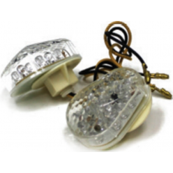 Winker Lamp WK-ST174 Suzuki GSX600, LED CLEAR (COWLING) PAIR