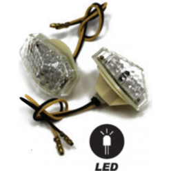 Winker Lamp WK-ST173 Kawasaki ZX6/9R, LED CLEAR (COWLING) PAIR