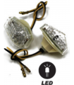 Winker Lamp WK-ST173 Kawasaki ZX6/9R, LED CLEAR (COWLING) PAIR
