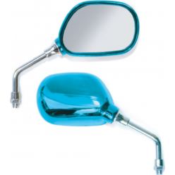 Back Mirror KA-121-BL-10 BLUE, RY, RH, LH 10MM PC