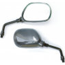 Back Mirror KA-121-CBN-10 CARBON LOOK, RY, RH, LH, 10MM PC