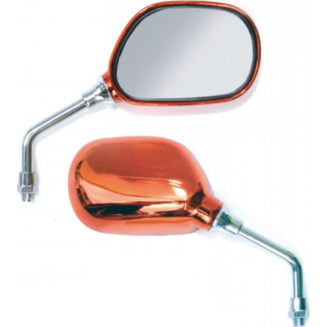 Back Mirror KA-121R-10 RED, RY, RH, LH, 10MM PC