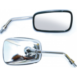 Back Mirror KA-54-10 CHROMED, RY, RH, LH, 10MM PC